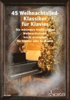 bokomslag 45 Weihnachtslied-Klassiker für Klavier