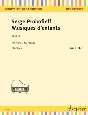 bokomslag Prokofieff: Musiques D'enfants Op. 65 for Piano
