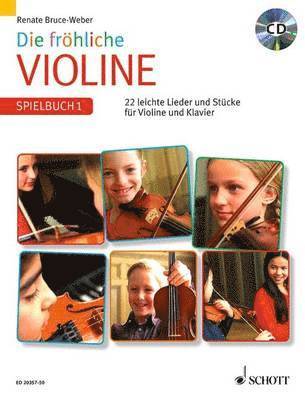 bokomslag Die fröhliche Violine Spielbuch 1 mit CD