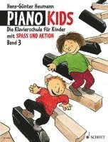 bokomslag Piano Kids  Band 3 + Aktionsbuch 3. Klavier