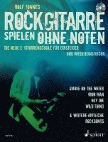 bokomslag Rockgitarre Spielen Ohne Noten