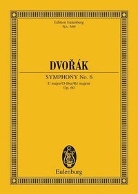 bokomslag Symphony No 6 D Major Op 60 B 112