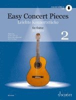 bokomslag Easy Concert Pieces for Guitar - Volume 2 Book with Online Material