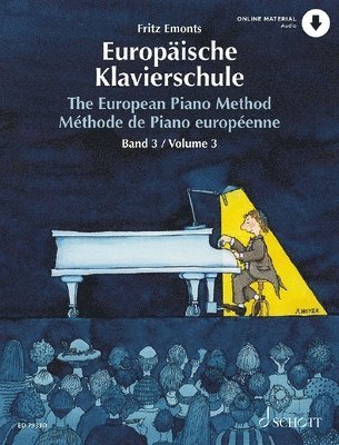bokomslag European Piano Method Band 3 V3 Online