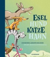 Esel, Hund, Katze, Hahn 1