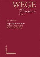 bokomslag Empfindsame Vernunft: Johann Georg Sulzers Kulturen Des Briefes