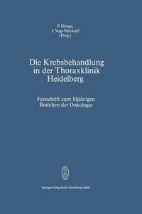 bokomslag Die Krebsbehandlung in der Thoraxklinik Heidelberg