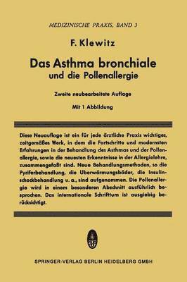 Das Asthma Bronchiale und die Pollenallergie 1