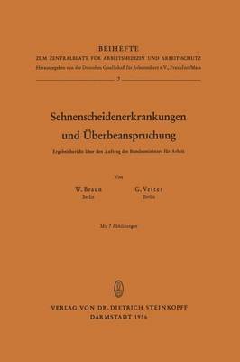 bokomslag Sehnenscheidenerkrankungen und berbeanspruchung