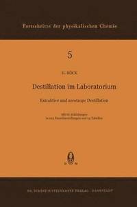 bokomslag Destillation im Laboratorium