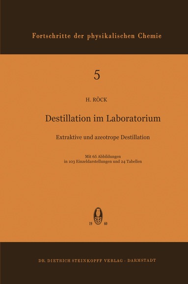 H. Röck - Destillation im Laboratorium, Häftad
