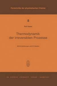 bokomslag Thermodynamik der Irreversiblen Prozesse