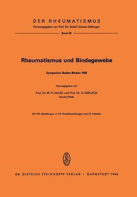 Werner H. Hauss, Ulrich Gerlach - Rheumatismus und Bindegewebe, Häftad