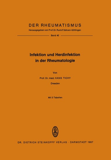 bokomslag Infektion und Herdinfektion in der Rheumatologie