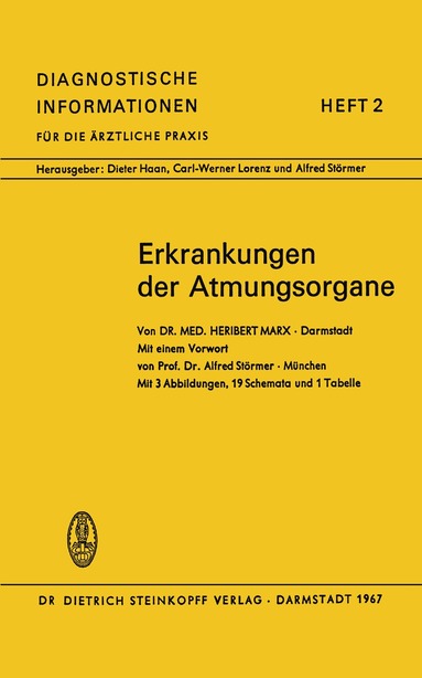 H. Marx - Erkrankungen der Atmungsorgane, Häftad