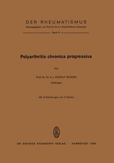 bokomslag Polyarthritis Chronica Progressiva