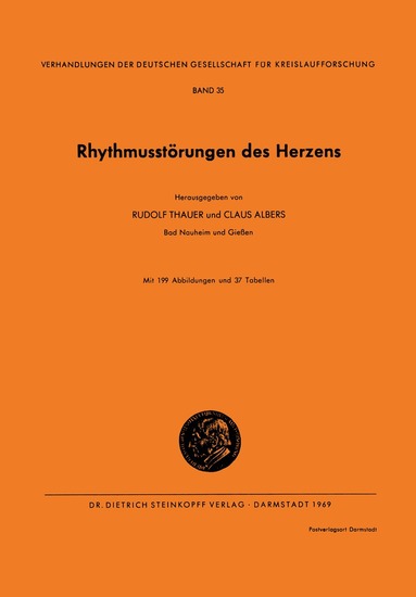 Rudolf Thauer, Claus Albers - Rhythmusstörungen des Herzens, Häftad
