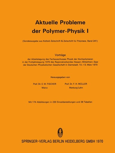 bokomslag Aktuelle Probleme der Polymer-Physik I