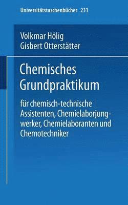 bokomslag Chemisches Grundpraktikum