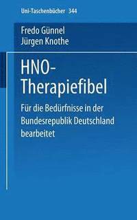 bokomslag HNO-Therapiefibel