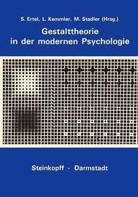 bokomslag Gestalttheorie in der Modernen Psychologie