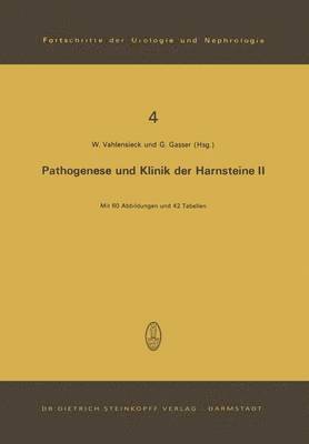bokomslag Pathogenese und Klinik der Harnsteine II