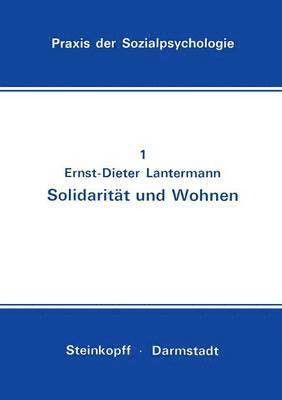 bokomslag Solidarität und Wohnen