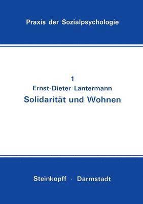 bokomslag Solidaritt und Wohnen