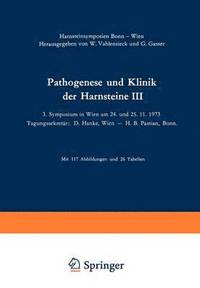 bokomslag Pathogenese und Klinik der Harnsteine III