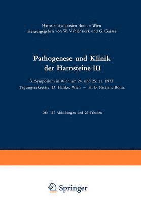 Pathogenese und Klinik der Harnsteine III 1