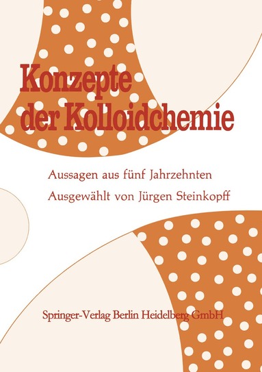 bokomslag Konzepte der Kolloidchemie