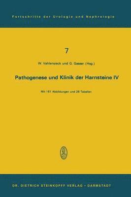 Pathogenese und Klinik der Harnsteine IV 1
