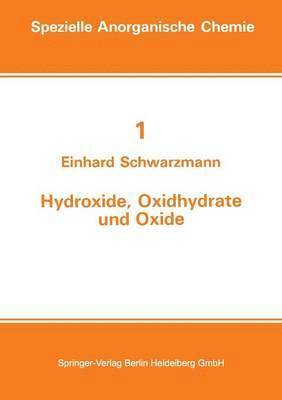 bokomslag Hydroxide, Oxidhydrate und Oxide