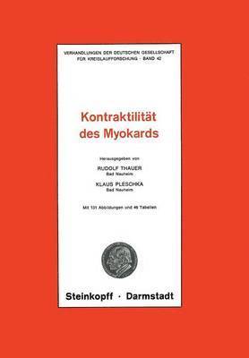 bokomslag Thema: Kontraktilitt des Myokards