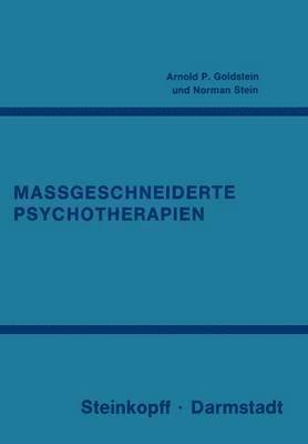 bokomslag Massgeschneiderte Psychotherapien