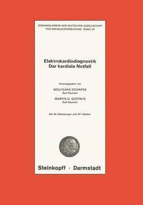 bokomslag Elektrokardiodiagnostik der Kardiale Notfall