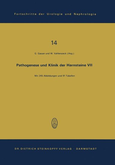 bokomslag Pathogenese und Klinik der Harnsteine VII