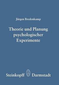 bokomslag Theorie und Planung Psychologischer Experimente
