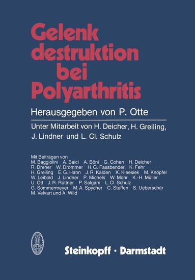 bokomslag Gelenkdestruktion bei Polyarthritis