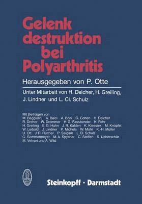 P. Otte - Gelenkdestruktion bei Polyarthritis, Häftad