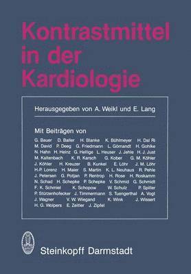 bokomslag Kontrastmittel in der Kardiologie