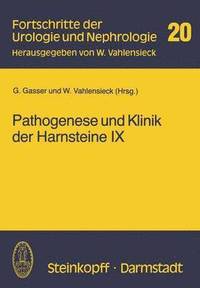 bokomslag Pathogenese und Klinik der Harnsteine IX