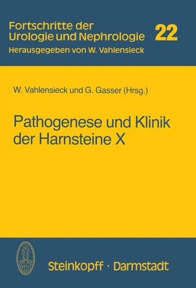 bokomslag Pathogenese und Klinik der Harnsteine X