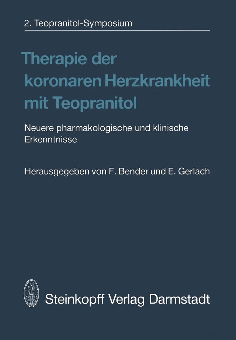 Therapie der koronaren Herzkrankheit mit Teopranitol 1