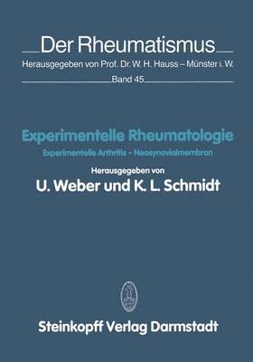 bokomslag Experimentelle Rheumatologie