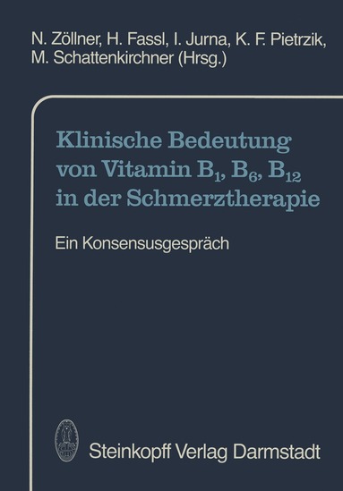 N. Zöllner, H. Fassl, I. Jurna, K.F. Pietrzik, M. Schattenkirchner - Klinische Bedeutung von Vitamin B1, B6, B12 in der Schmerztherapie, Häftad