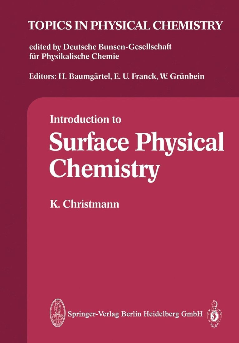 Introduction to Surface Physical Chemistry 1