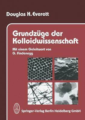 Douglas H. Everett - Grundzüge der Kolloidwissenschaft, Häftad