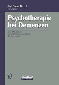 bokomslag Psychotherapie bei Demenzen