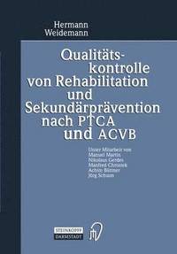 bokomslag Qualittskontrolle von Rehabilitation und Sekundrprvention nach PTCA und ACVB